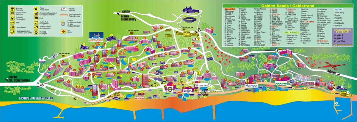 Gold Coast Bugarska kartica