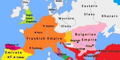 Sofija Bugarska karti Europe