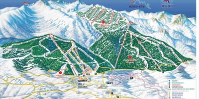 Bugarska skijališta karti