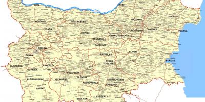 Bugarska karta zemlje