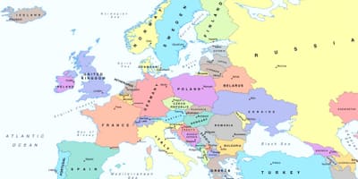 Na karti Europe u Bugarskoj